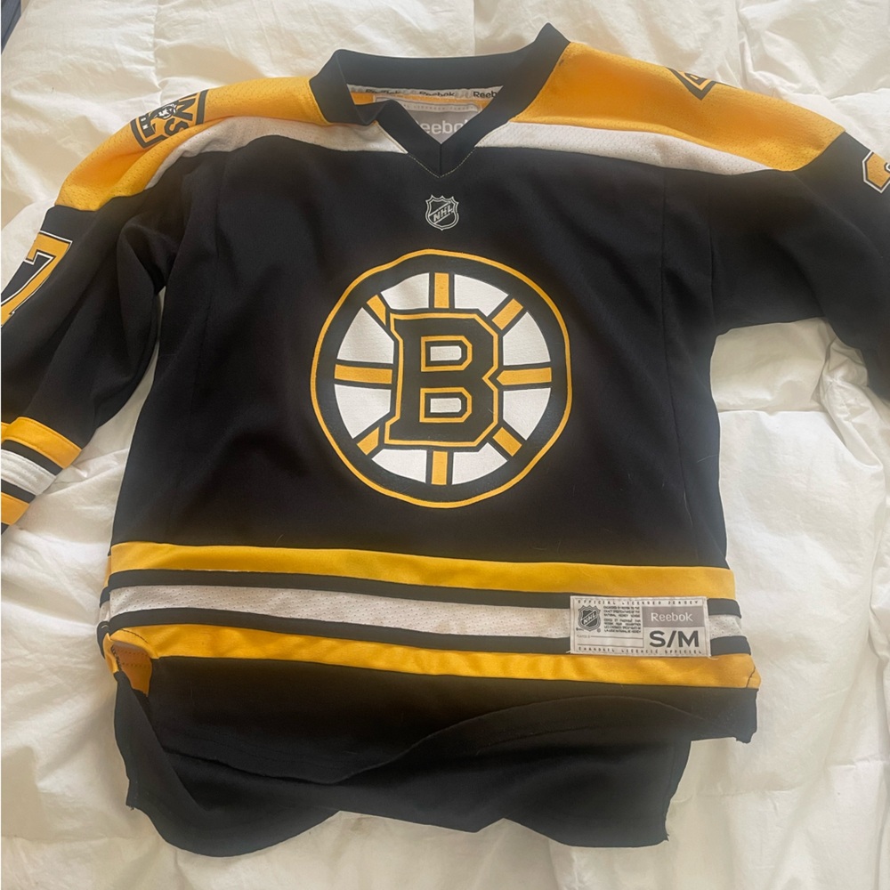 Bruins Bergeron Jersey Youth S/M